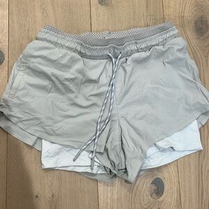 Athleta 2 in 1 shorts.